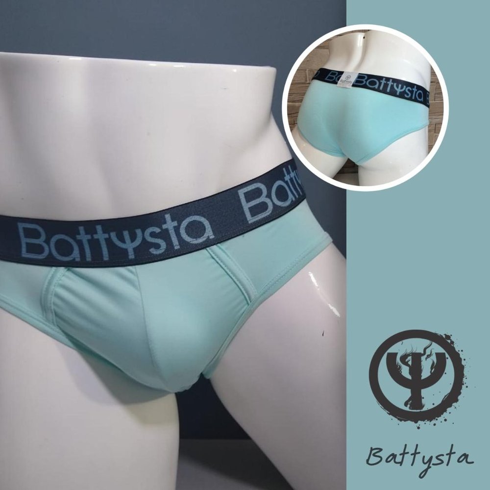 BABY BLUE MEN'S BRIEF UNDERWEAR